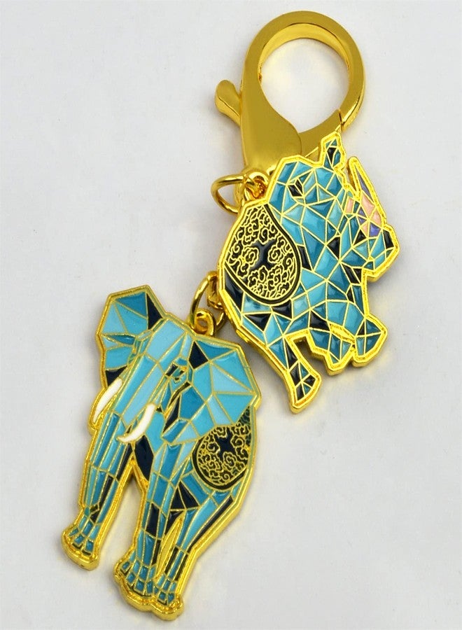 Fengshuibringluck Feng Shui Elephant & Cosmic Rhino Amulet Good Fortune Against Theft Amulet - Image 3